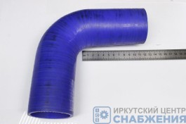 Патрубок радиатора угловой КАМАЗ ЕВРО силикон L-150, d-60 ТК, 6522-1303419-99DCEC Патрубок радиатора угловой КАМАЗ ЕВРО силикон L-150, d-60 ТК, 6522-1303419-99DCEC