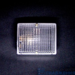 Плафон салона КАМАЗ ЗИЛ двухпроводное подключение 24В (ан.ЕС 06.02-24) ЕВРОСВЕТ 2612.3714/ЕС06.02-24