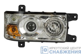 Блок-фара КАМАЗ ЕВРО левая (рестайлинг) КЭП311.3775 Блок-фара КАМАЗ ЕВРО левая (рестайлинг) КЭП311.3775