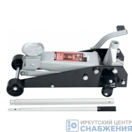 Домкрат гидравлический подкатной, 3.5т, 145-490мм, педаль MATRIX 51045