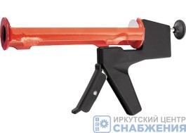 Пистолет для герметика 310мл, полуоткрытый, противовес, круглый шток 6мм, MATRIX 88666 Пистолет для герметика 310мл, полуоткрытый, противовес, круглый шток 6мм, MATRIX 88666