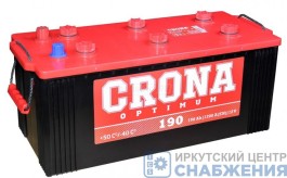 Аккумулятор CRONA 190 L конус crona190l Аккумулятор CRONA 190 L конус crona190l