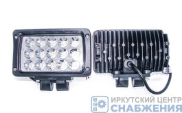 Фара противотуманная OFF-Road 15диодов 45W прямоугольная направленный свет, 158*95*69, ТН-W0145Е Spot