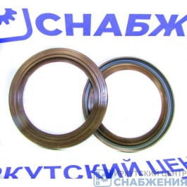 Манжета 100х125х2.2 коленвала задняя ЯМЗ