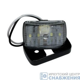 Фонарь габаритный LED белый 60х40х27 24V (уп.10), SD-4023-3