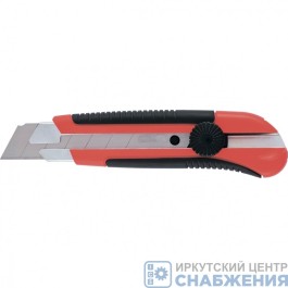 Нож, 25 мм, выдвижные лезвия металл. направляющая с магнитом MATRIX 78913 Нож, 25 мм, выдвижные лезвия металл. направляющая с магнитом MATRIX 78913