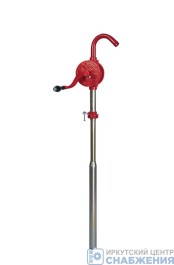 Насос ручной для перекачки масла из бочки роторный GROZ GR44052