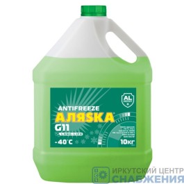 Антифриз Аляска -40С G11 10кг зеленый 5523 Антифриз Аляска -40С G11 10кг зеленый 5523