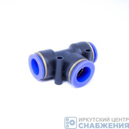 Фитинг тройник, 15х15х15мм, пластик АТ10358/PUT15 Фитинг тройник, 15х15х15мм, пластик АТ10358/PUT15