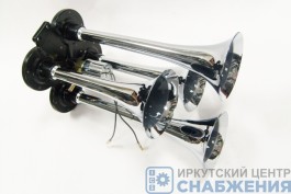 Сигнал 4-х рожк. 24V хром АВТОТОРГ АТ62401 Сигнал 4-х рожк. 24V хром АВТОТОРГ АТ62401