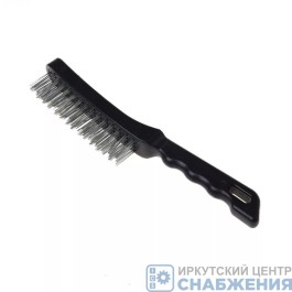 Щетка 6-рядная металлическая с пластмассовой ручкой SPARTA 748685