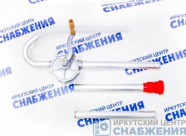 Насос ручной для перекачки масла из бочки роторный алюминиевый d=32мм 22л/м АТ40321