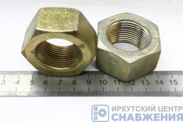 Гайка М 30х2.0 (23, ключ 46) поворотного кулака КАМАЗ, ЗИЛ (уп.10) (кл.пр 8) РЗИ 311400-П29