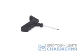 Шило для вставки жгута пластиковая ручка короткое жало 100мм EVERWINNER TRT-007B