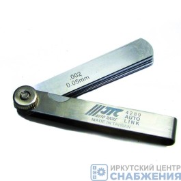 Набор щупов №26 100мм (0.04-0.63мм, 0.001"-0.025") блистер JTC-4289