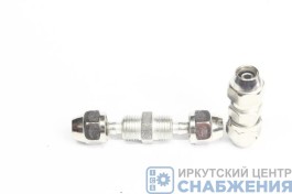 Фитинг стяжной прямой, 10х10мм, металл. 32000266 Фитинг стяжной прямой, 10х10мм, металл. 32000266