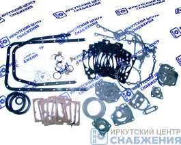 Ремкомплект двигателя КАМАЗ (39 наименов./131шт) ПОЛНЫЙ ПРЕМИУМ (прокладки+кольца+сальники) 5У КАМРТИ РАСПРОДАЖА!