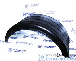 Крыло заднее пластиковое 510-К УРАЛ 4320 R-700мм 1740*510мм ПЕТРОПЛАСТ PPL-60503148