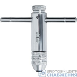 Вороток для метчиков М3-М8 с трещоткой хром MATRIX 76905