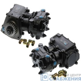 Компрессор 2-х цилиндровый 210л/мин КАМАЗ MEGAPOWER 350-27-010