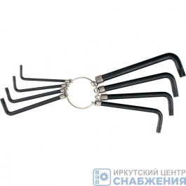 Набор шестигранников, TORX Т10-Т50 оксидированные на кольце 9пр SPARTA 112667