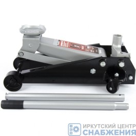 Домкрат гидравл.подкатной, 3т, h подъема 150-530мм MATRIX 51040