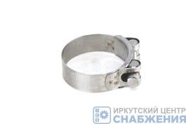 Хомут одноболтовой 60-63мм силовой W4 (уп.10) KAINUO 6063K