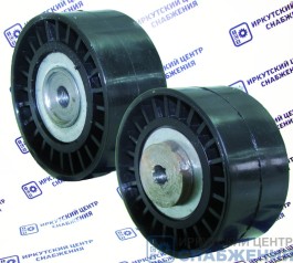 Ролик натяжной КАМАЗ ЕВРО-3 пластмассовый без борта КАМАЗ 9527/740.11-1307225-03