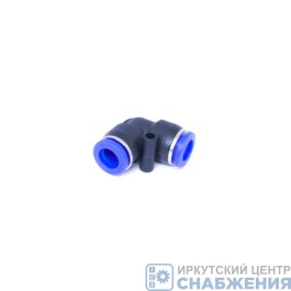 Фитинг угловой, 12х12мм, пластик АТ10326 Фитинг угловой, 12х12мм, пластик АТ10326