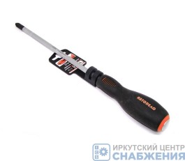 Отвертка PH3x200мм PROFESSIONAL силовая АвтоДело 39584