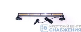 Маяк проблесковый 10-30V 24W L=625мм светодиодная односторонняя панель, 14 режимов АВТОТОРГ АТ14318
