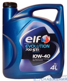Масло моторное ELF 10W40 EVOL 700 STI (SN) 4л