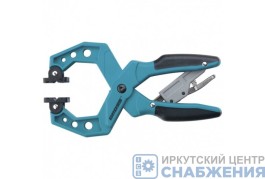 Струбцина клещеобразная 1-1/2"/38мм храповый механизм жесткой фиксации GROSS, 20801