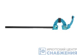 Струбцина реечная быстрозажимная 18"/450мм, рычажный храповый механизм GROSS, 20709