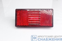 Фонарь габаритный LED АВТОТОРГ красный 110х55мм