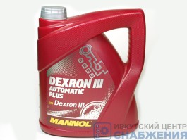 Масло трансмиссионное ATF Dexron III 4л MANNOL