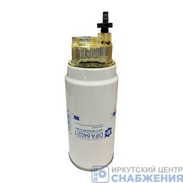 Фильтр топливный PL420 с отстойником КАМАЗ, МАЗ, УРАЛ, грузовая техника H-322мм, Dнар.-110мм, G-1"-14UNSS-2B ан.FG1064 ДИФА