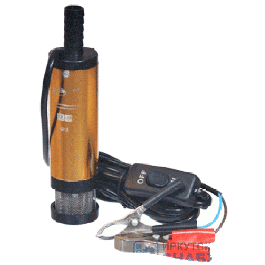 Насос для перекачки топлива 12V (для солярки) D-51, 40л/мин АвтоДело 42052