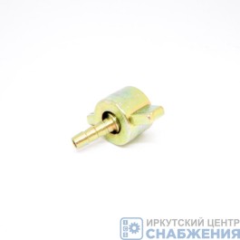 Барашек для шланга подкачки в сборе d=6мм ёлочка АВТОТОРГ AT11200