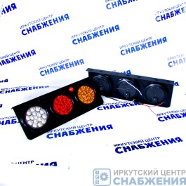 Фонарь задний универсальный LED правый 450Х165Х45 24V (уп.2), SD-2008 R