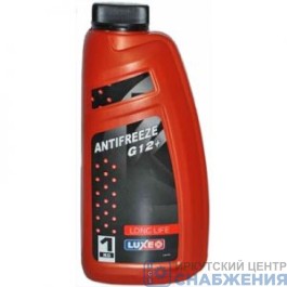 Антифриз LUXOIL -40С G12+ 1кг красный LONG LIFE 674