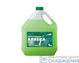 Антифриз Аляска -40С G11 5кг зеленый 5062