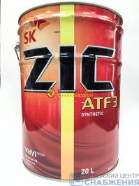 Масло трансмиссионное ZIC Dexron 3 для автоматических трансмиссий 20л