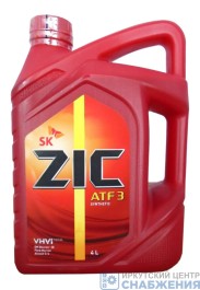 Масло трансмиссионное ZIC Dexron 3 для автоматических трансмиссий 4л