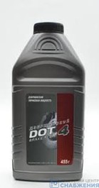 Тормозная жидкость ДОТ-4 455мл Газпромнефть (уп.25)