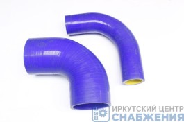 Патрубок угловой 90град D-16 L-200х200 силикон DCEC