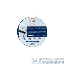 Изолента 19х20м черная ПВХ КИТАЙ LT-1920