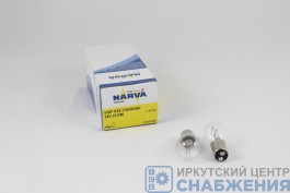 Лампа 24V P21/5W 2-конт. (BA15d) поворот, стоп (уп.10) NARVA