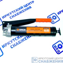 Шприц рычажно-плунжерный 500мл с двойным поршнем для большого объема, с гибким шлангом и наконечником