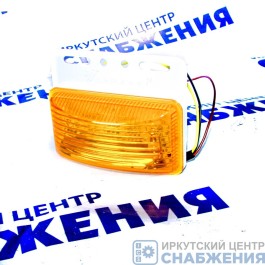 Указатель габарита оранжевый, с кронштейном LED 129х101х33 24V (уп.2) SD-4009A-2
